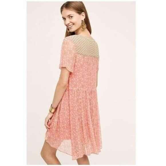 NWT MAEVE Morning Glory Hi-Low Slip Dress - Picture 3 of 8